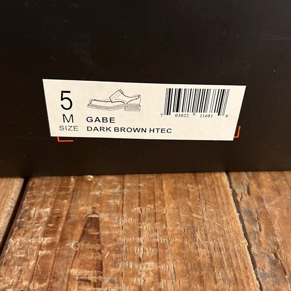 Boys dress Shoes Deer Stags  in dark brown - Picture 5 of 5